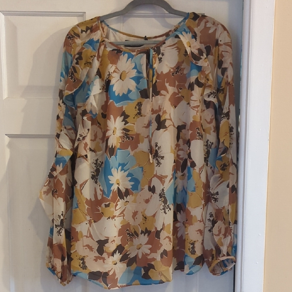 Floral Women's Top - Multicolor